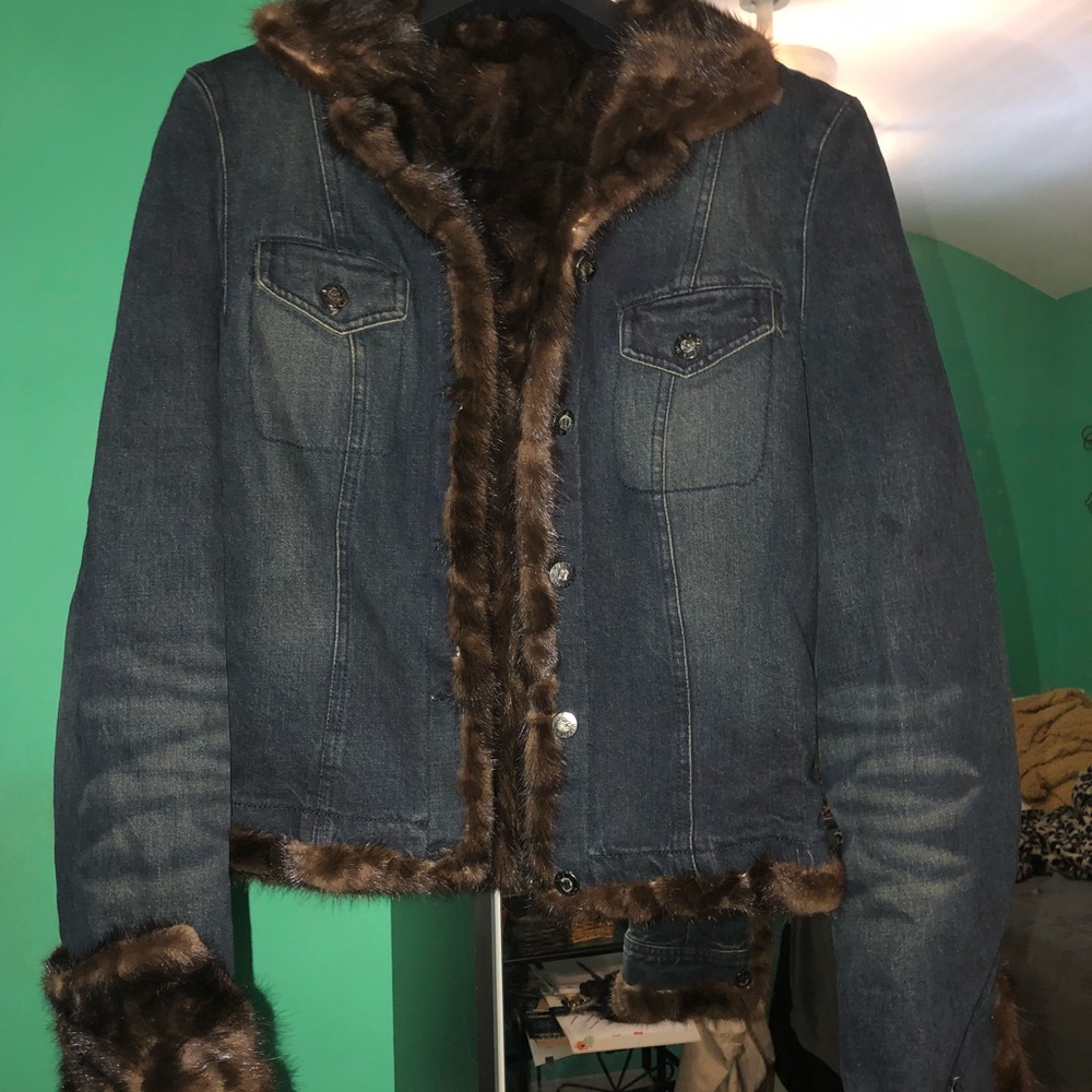 Molina Demin & Mink Jacket